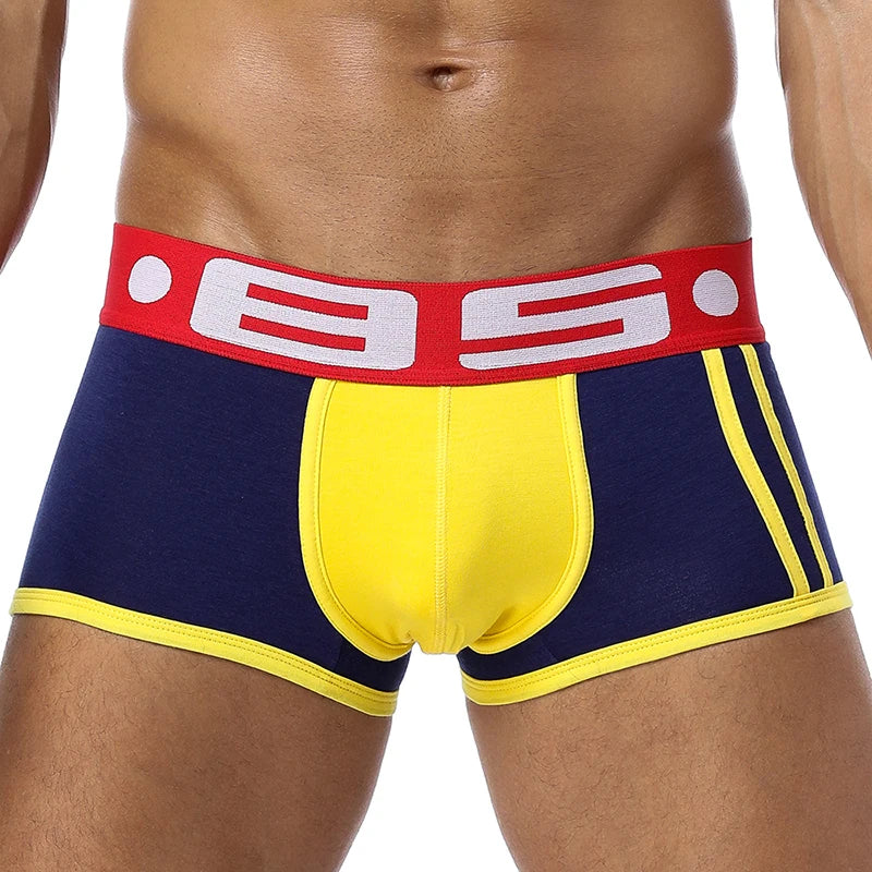 Men's Low Waist Breathable Boxer Brief