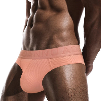 CMENIN 100% Men's Cotton Low Waist Briefs