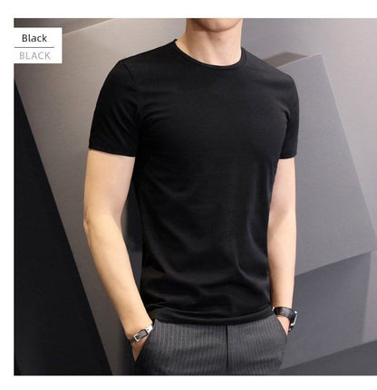 3-Piece Leak-Picking Youth Top Clothes round Neck Short Sleeve T-Shirt