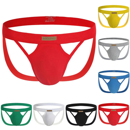 Sexy Mens Panties Breathable Sexy Double Thong Youth Fashion Brief Lingerie Backless Underpants Low Waist Bikini G-string