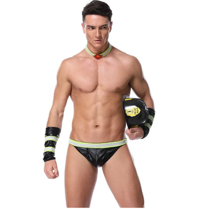 Sexy Male Underwear Men Erotic Uniforms Police Waiter Doctor Roleplay Porn Costumes Nightclub Outfit Husband Date Lingerie Set