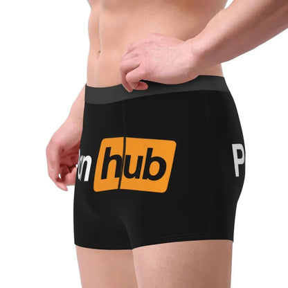 Custom Male Funny Porns Hub Underwear Boxer Briefs Breathable Shorts Panties Underpants