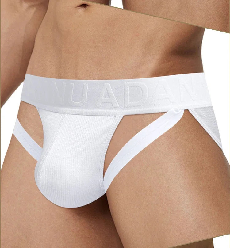 CMENIN 100% Cotton Men's Young Men's Low Waist Briefs