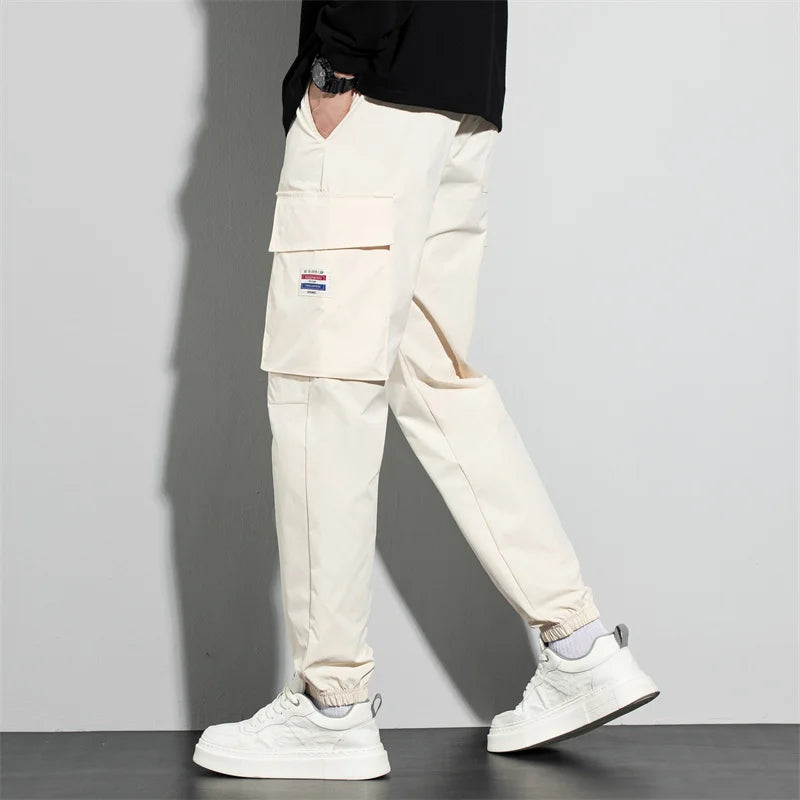 2024 casual multi pocket loose work pantscamping equipment