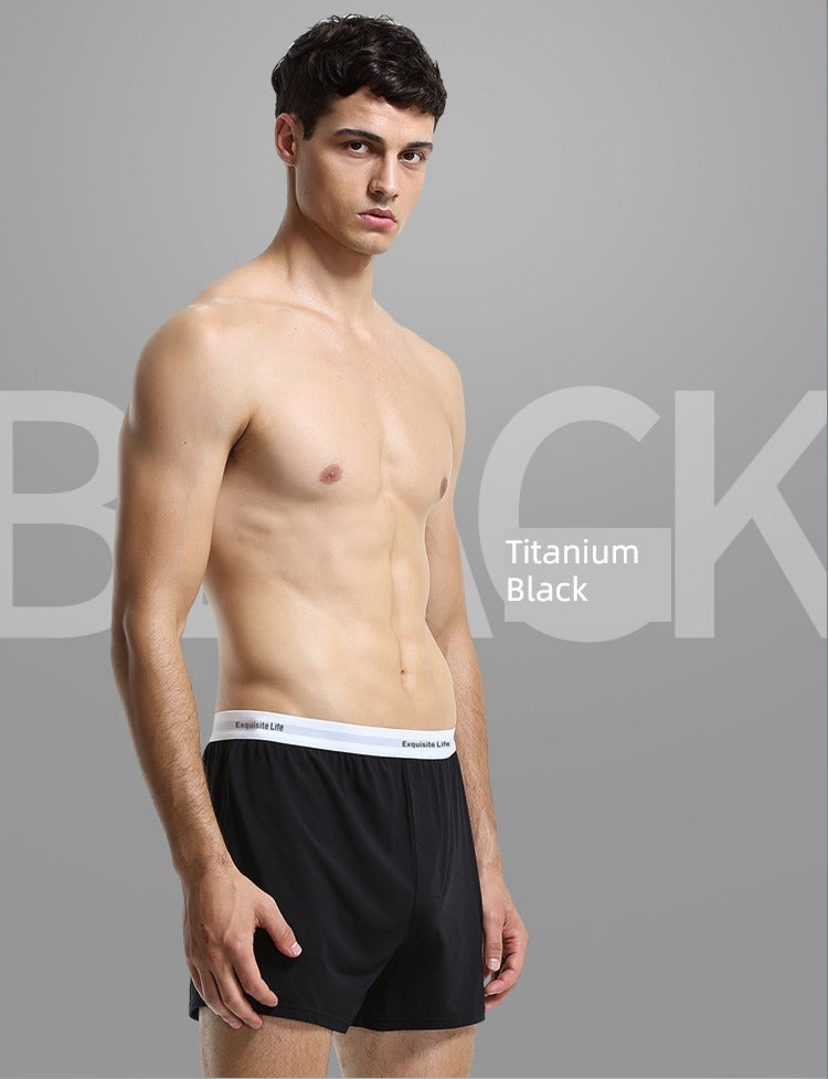 Modal Comfortable Home High Elastic Minimalist Men's Underwear