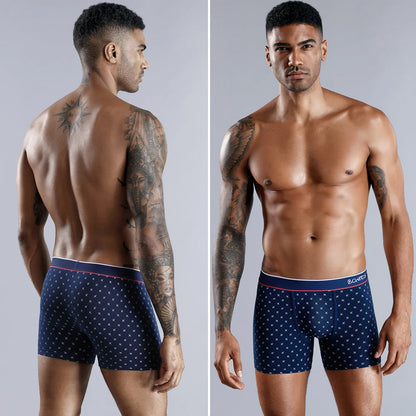 Cotton Print Boxers For Man Underwear Mens Boxer Shorts And Underpants Sexy Men's Panties Plus Size Calecon Homme Brands