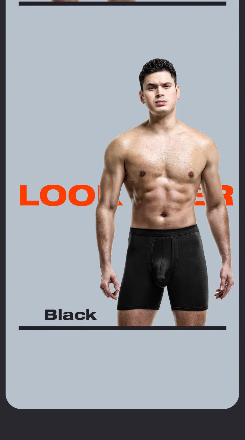 Men's Middle Leg Boxer