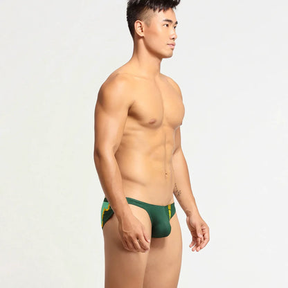 Men's, Boys Low Waist U Convex Pouch Swimwear.