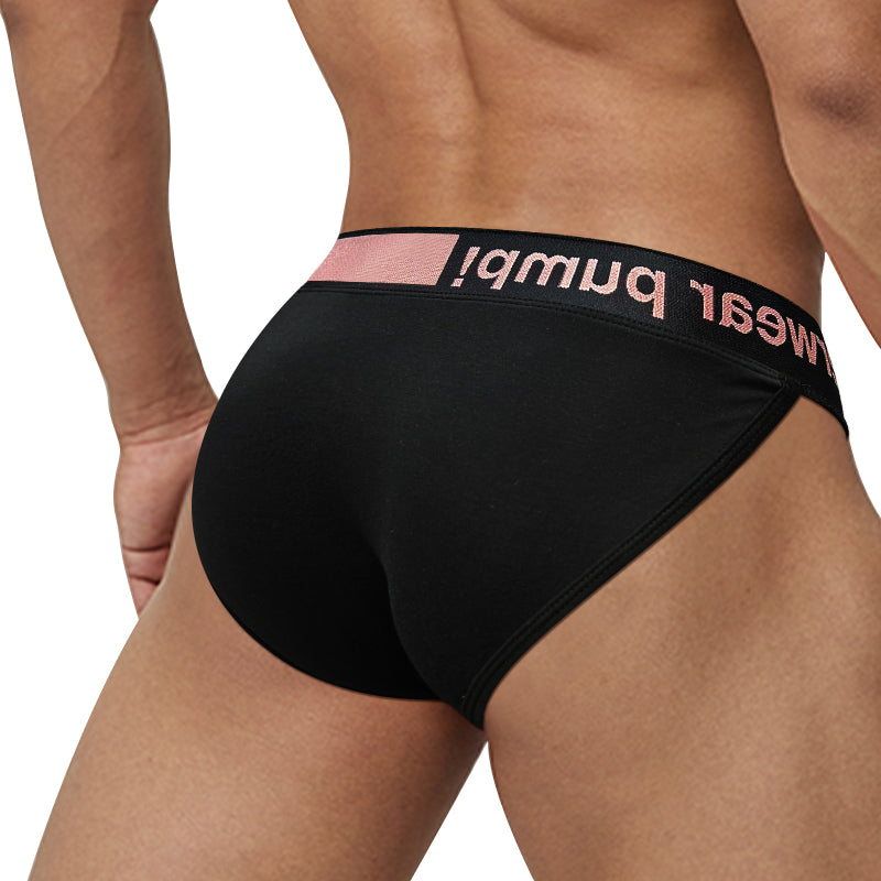 CMENIN Men's Underwear High Cut Bikini Jockstrap Underwear Gradient Elastic Band