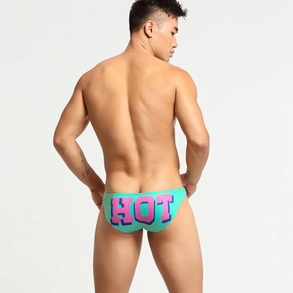 Men's, Boys Low Waist U Convex Pouch Swimwear.