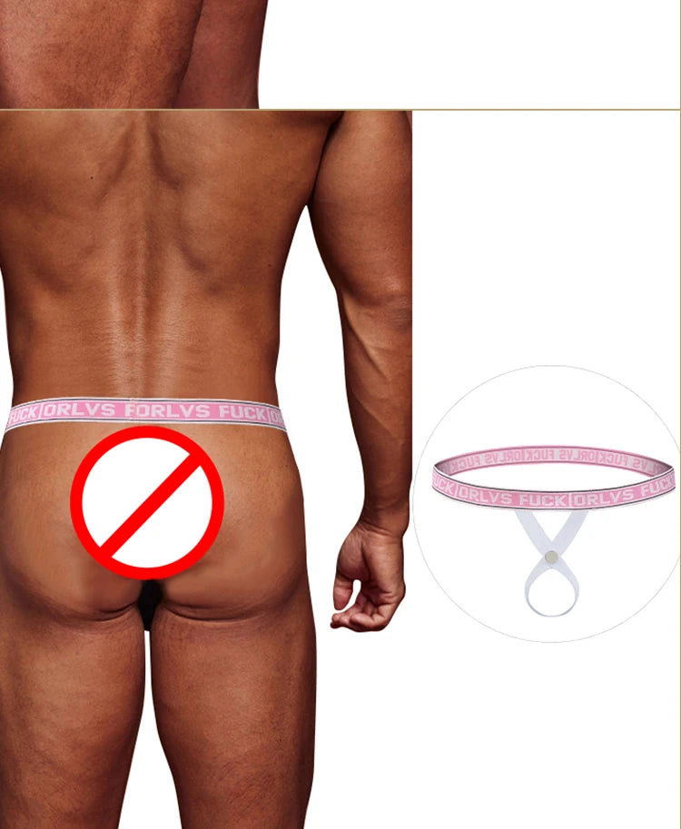 3pcs/lot Men Thong Set Gay Jockstrap Men Sexy Underwear Male Cotton Low Waist Mens Thongs And G-strings Cueca Tanga