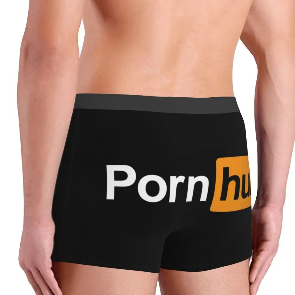 Custom Male Funny Porns Hub Underwear Boxer Briefs Breathable Shorts Panties Underpants