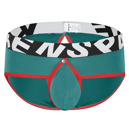 Men Underwear Open Front Back Boxers Breathable Solid Low Waist Underpants Soft and Comfortable Homme Shorts