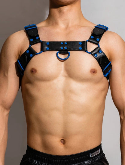 Sexy Harness Men Sex Toys For Couples Body Lingerie Fetish PU Erotic Accessories Gay Corset Top Lenceria Hombre bdsm Muscle