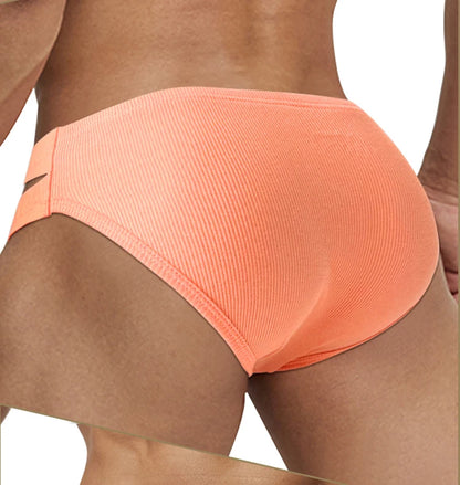 CMENIN Men's Cotton Hollow Crotch High Cut Briefs