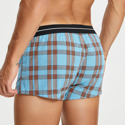Men Soft Printed Briefs Sexy Low Waist Arrow Pantsshorts Comfortable Underwear Male Panties