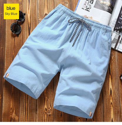 Breathable Ultra-Thin Pants Ice Silk Slim Linen