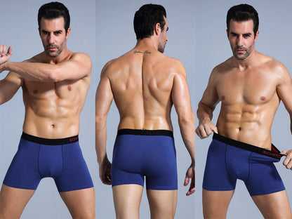 5Pcs Men's Cotton Boxer Underwear