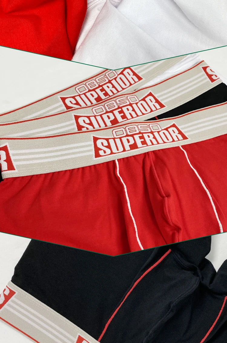 Men's Cotton Boxer Brief Underwear