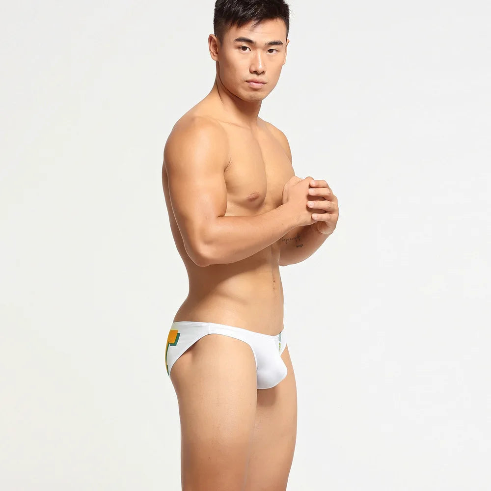 Men's, Boys Low Waist U Convex Pouch Swimwear.