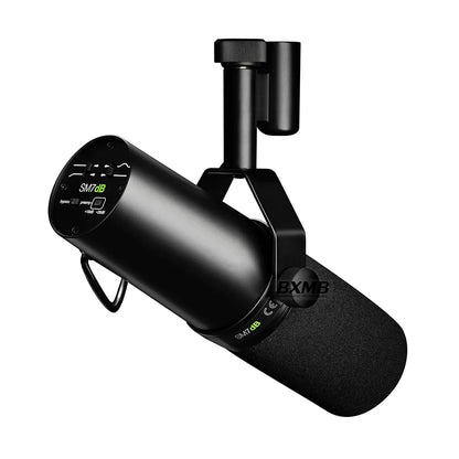 Newest! Metal SM7DB Dynamic Vocal SM7B Microphone With Built-in Preamp ﻿For Podcasting Home Studio Recording Gaming Broadcasting