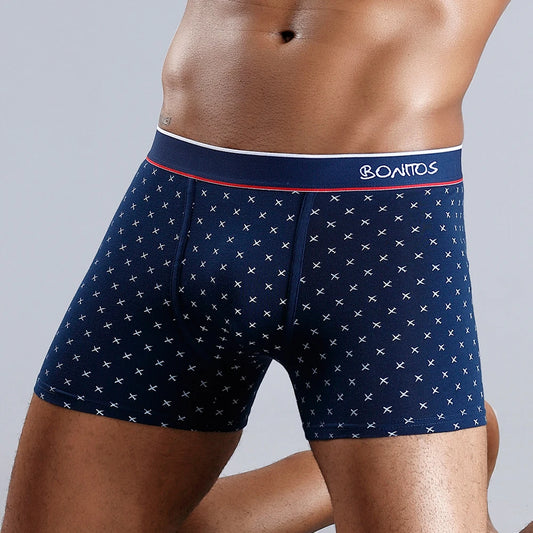 Cotton Print Boxers For Man Underwear Mens Boxer Shorts And Underpants Sexy Men's Panties Plus Size Calecon Homme Brands