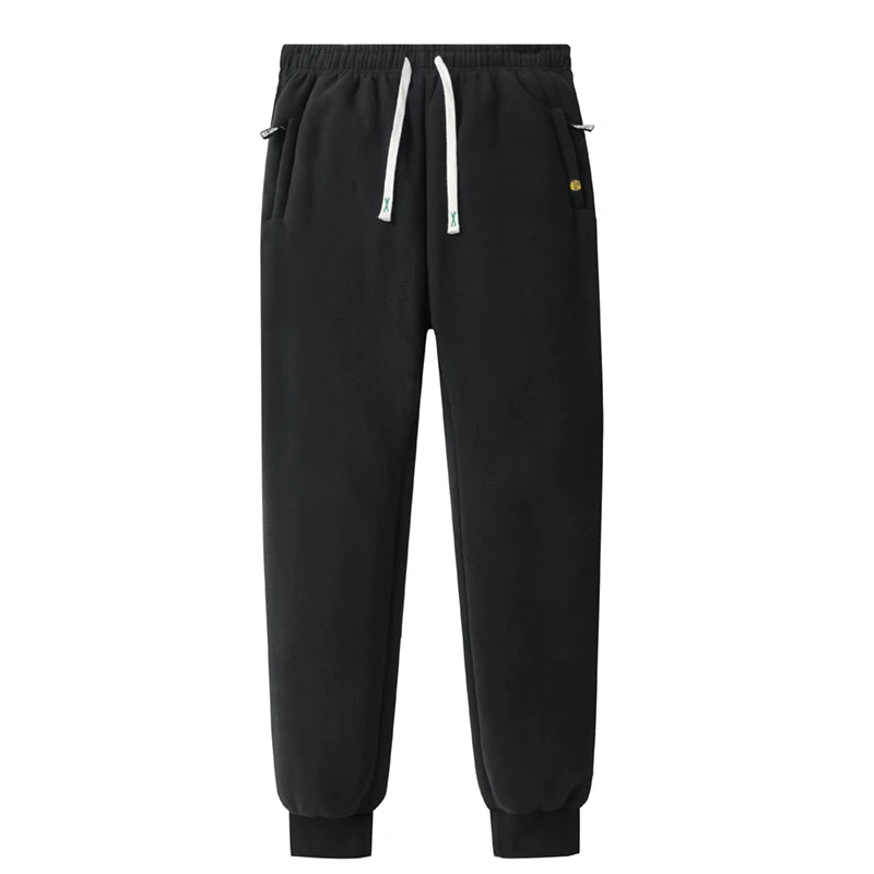 Men's Winter Thick Sweatpants Fleece Joggers