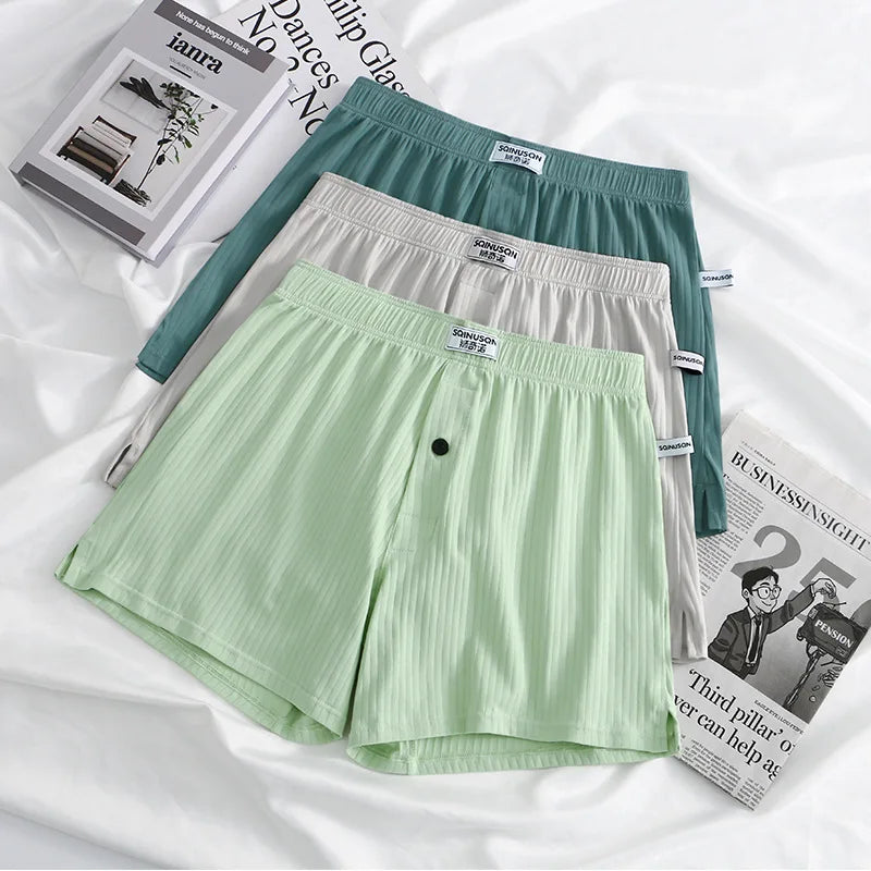 Men‘’s Arrow Pants 7A Antibacterial Summer Home Cotton Boxer Shorts Men