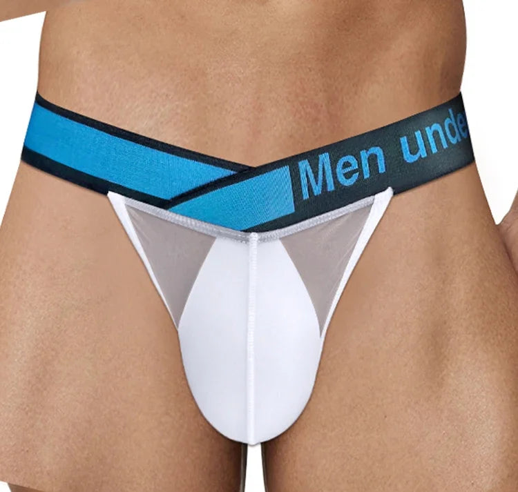 CMENIN Low Rise Men's Underwear Transparent Ultra-thin Mesh Brief