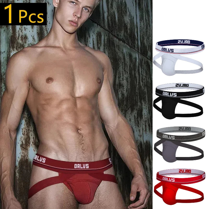 ORLVS New Cotton Jockstrap