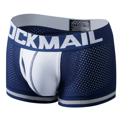 JOCKMAIL Men's Low Waist Breathable Boxer Briefs