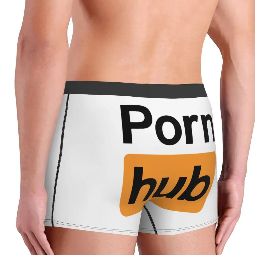 Custom Male Funny Porns Hub Underwear Boxer Briefs Breathable Shorts Panties Underpants