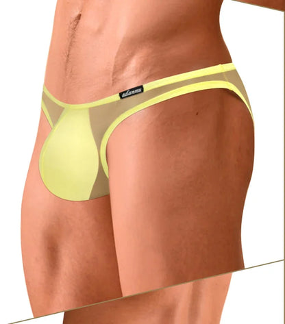 CMENIN Low Rise Men's Underwear Transparent Ultra-thin Mesh Brief