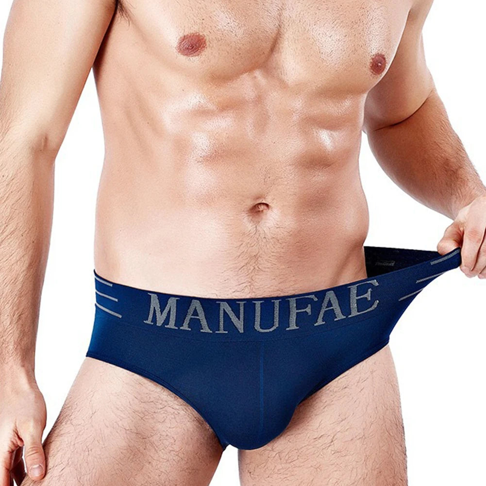 Men's Mid Waist Comfortable Penis Pouch Briefs