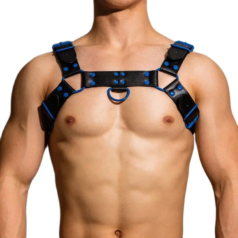 Sexy Harness Men Sex Toys For Couples Body Lingerie Fetish PU Erotic Accessories Gay Corset Top Lenceria Hombre bdsm Muscle