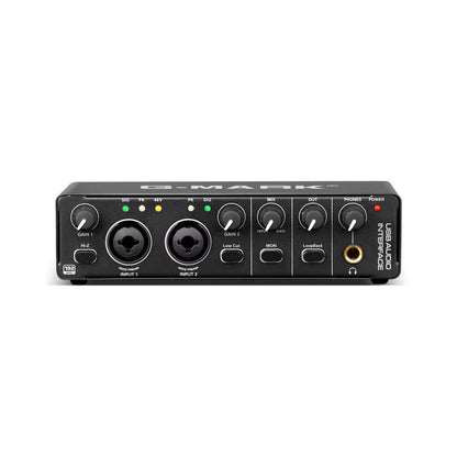 Audio Interface G-MARK BGM 4 Sound Card AD Converter With Monitoring Electric Guitar Live Recording For Studio Singing Podcast