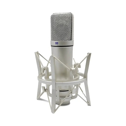 Professional Condenser Microphone Cardioid Studio Mic For Computer Gaming Recording Singing Podcast Sound Card For YouTube