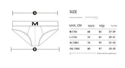 2-Piece Comfortable Men's Youth Underwear