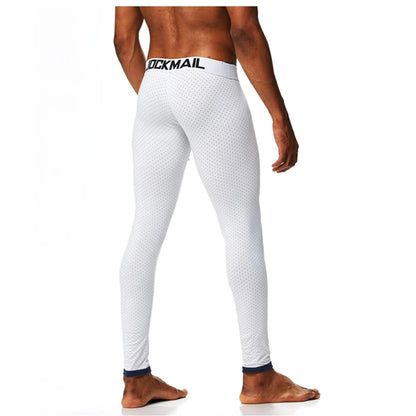 Sexy Cotton Thermo Long Johns Leggings Pants Fashion Men Thermal Underwear Thermal Leggings Pants Autumn Winter Sleeping Bottoms