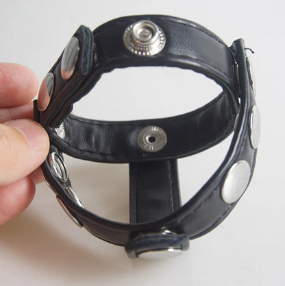 Leather Cock Ring, Cock ring Delay Ejaculation.