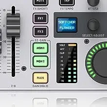 BEHRINGER FLOW8 8-Input Digital Mixer USB/Audio Interface with 48V phantom power for optimum headroom