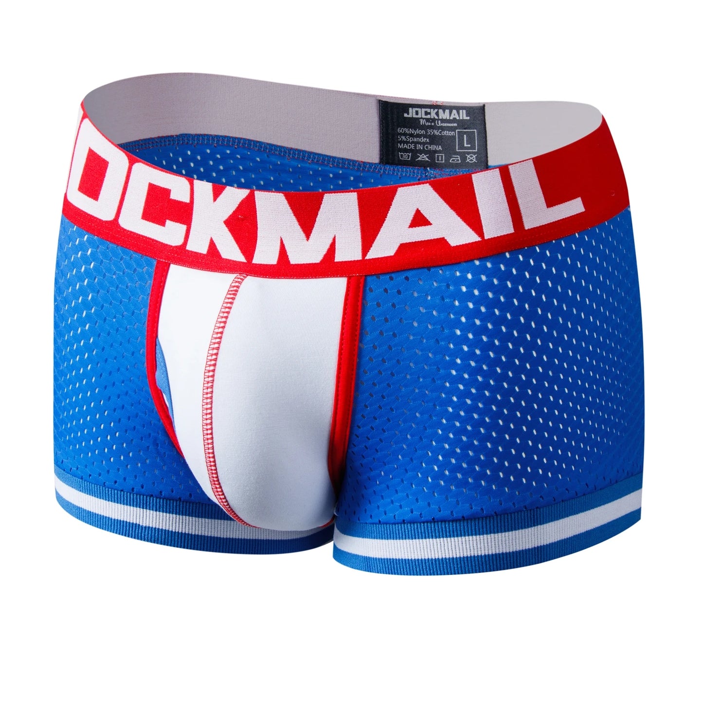 JOCKMAIL Men's Low Waist Breathable Boxer Briefs