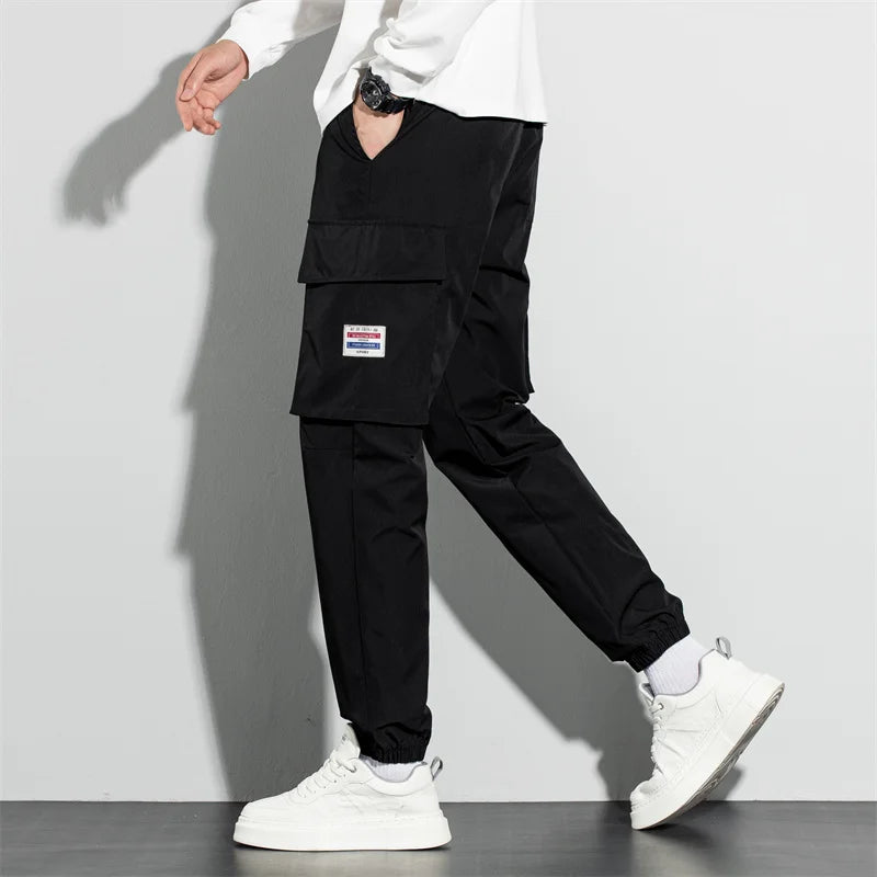 2024 casual multi pocket loose work pantscamping equipment