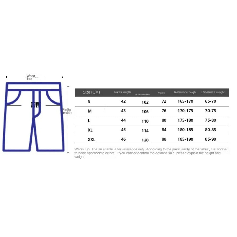 Crazy Muscle Men's Shorts Single-layer Woven Quick-drying Solid Color Running Fitness Sports Casual American Five-point Pants