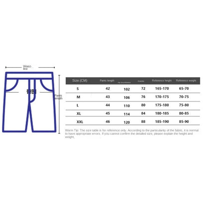 Crazy Muscle Men's Shorts Single-layer Woven Quick-drying Solid Color Running Fitness Sports Casual American Five-point Pants