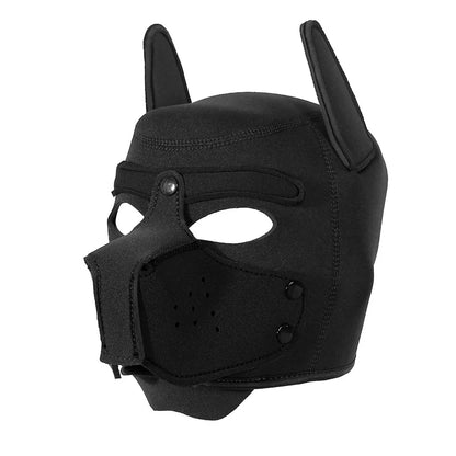 10 Colors Puppy Cosplay Costumes Increase Large Size Padded Rubber Full Head Hood Mask With Ears For Couples Dog Role Play Games