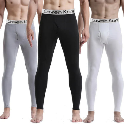 Men's Tight Sports Pants Slim Pants Autumn And Winter Thermal Pants, Plush Thickened High Stretch Quick Drying Compression Pants