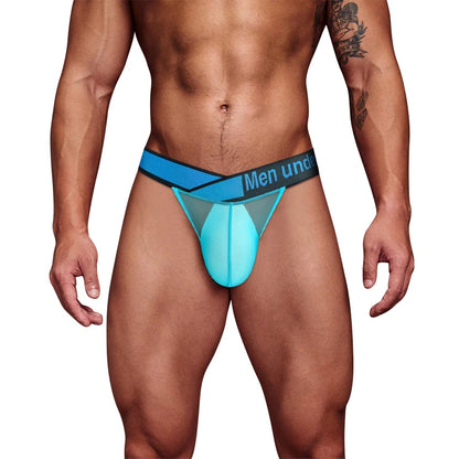 CMENIN Low Rise Men's Underwear Transparent Ultra-thin Mesh Brief