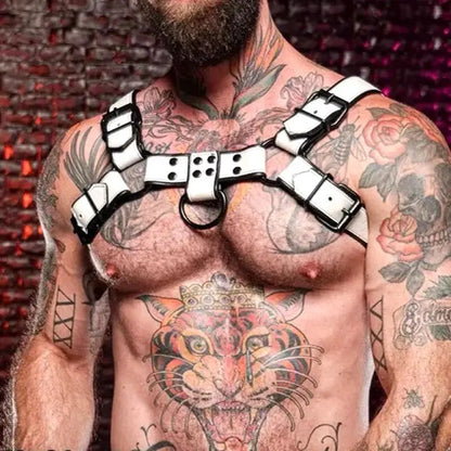 New Pink Sexy Hot super hot Harness Mens Gay fetish Leather Suspensorios sexual hombre cosplay Erotic lingerie Mujer sin sensura