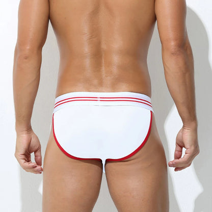 Men's Low Waist Pouch Hip-Lifting Briefs